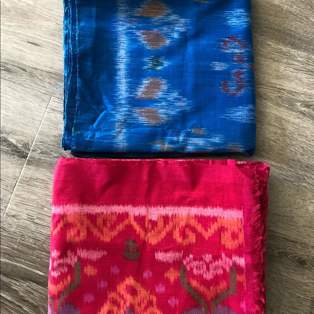 Ikat fabric